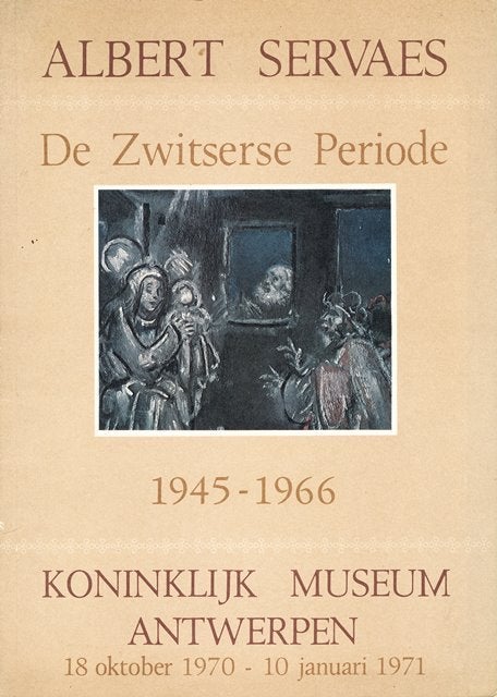 (k32) Albert Servaes, De Zwitserse Periode 1945-1966, Verzenden, Gelezen