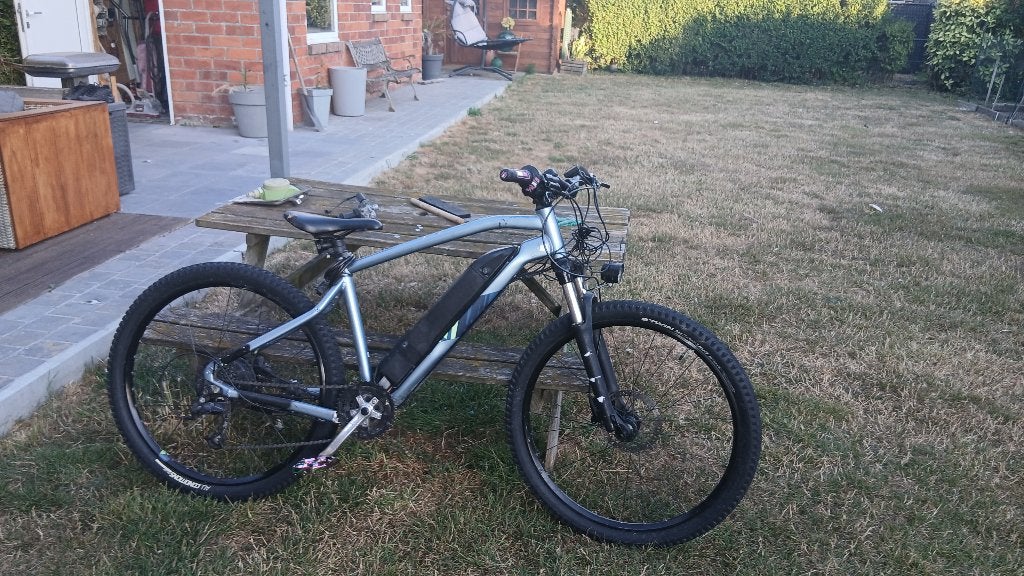 E-bike ST100, Gebruikt, Vering, Schijfrem, Ophalen