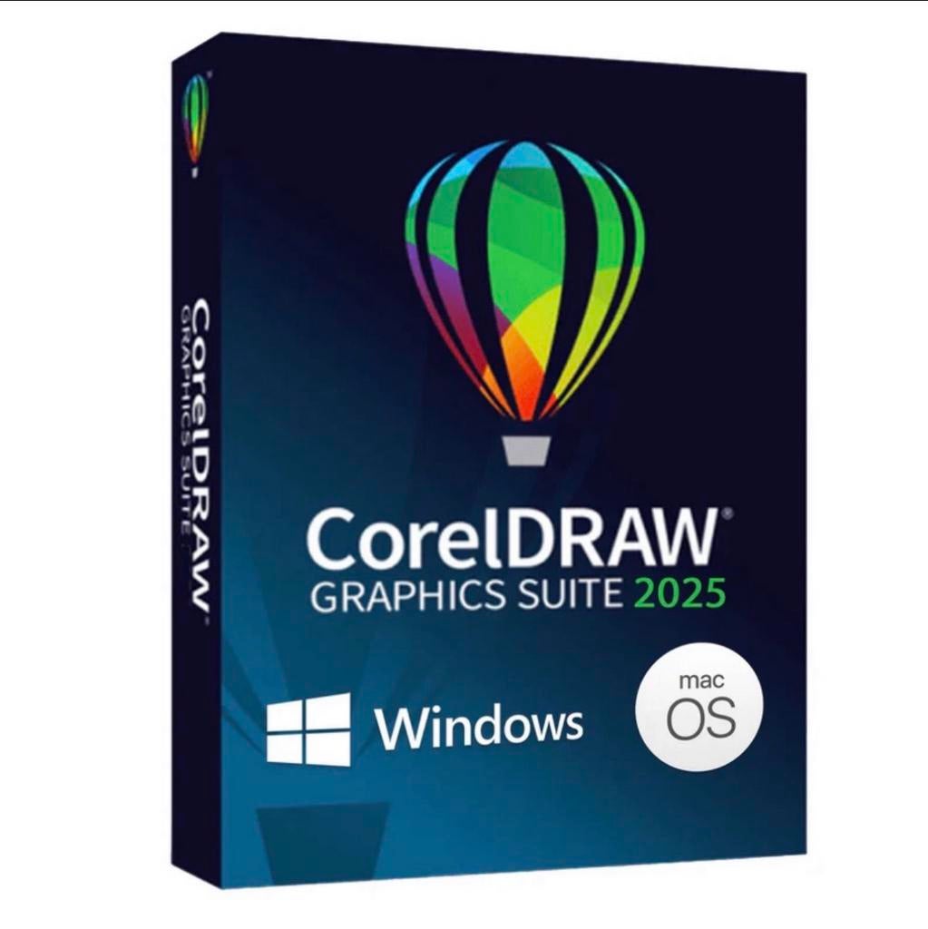 Coreldraw graphics suite 2025 officiële pakket, Envoi, Comme neuf, Windows
