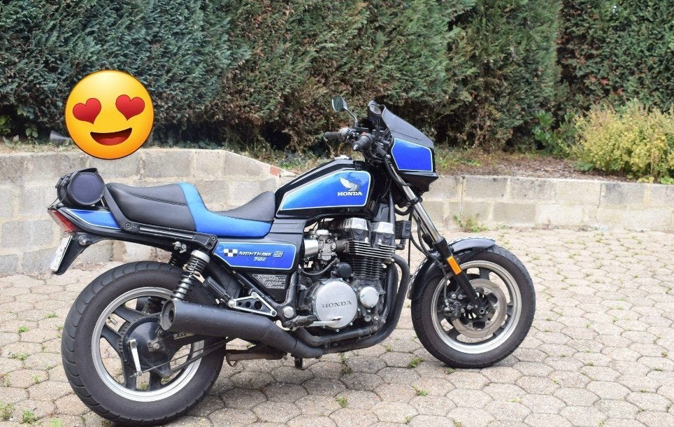 Honda nighthawk 750cc, Ophalen