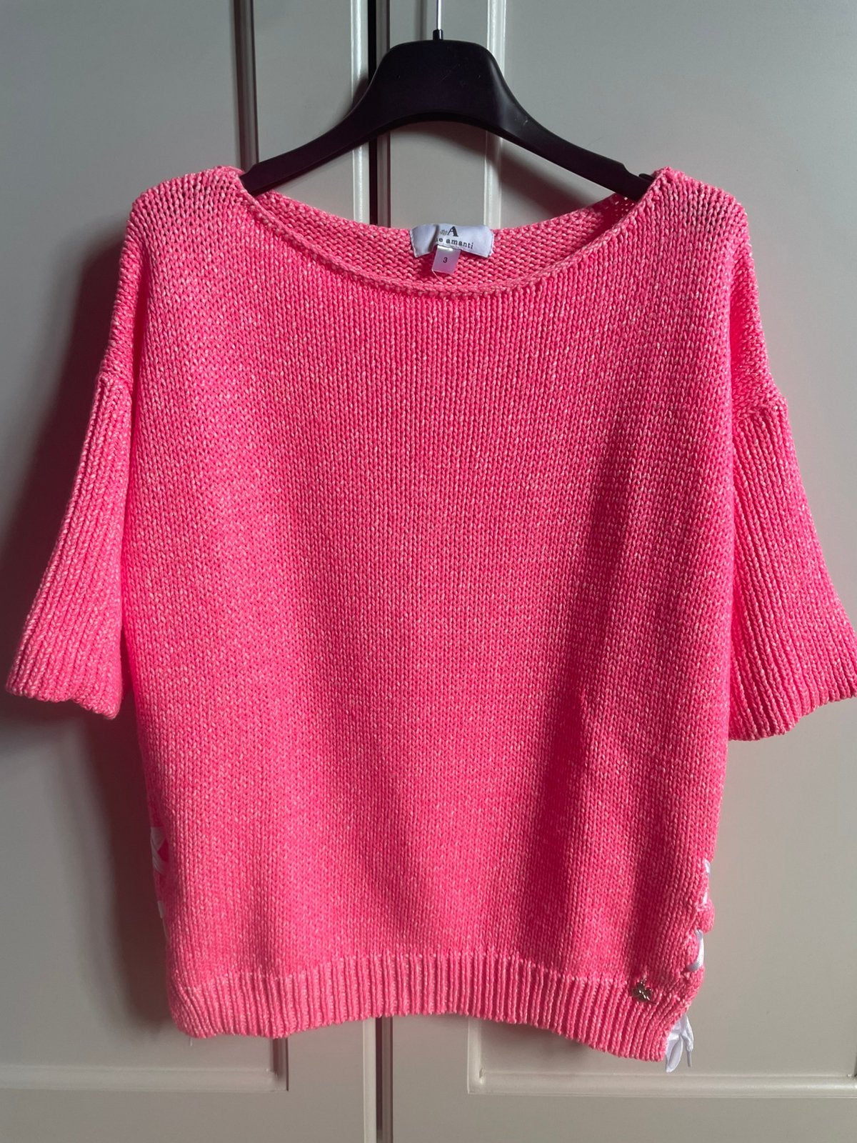 Fel roze truitje Due Amanti 3, Kleding | Dames, Truien en Vesten, Ophalen of Verzenden, Zo goed als nieuw