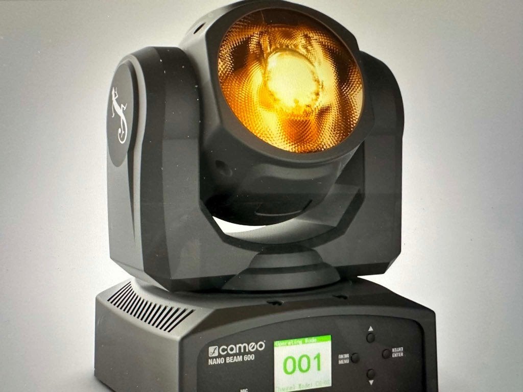 Vends 4x Cameo NANOBEAM 600 - Lyre asservie 60W à LED RGBW, Musique & Instruments, Lumières & Lasers, Comme neuf, Lumières, Enlèvement