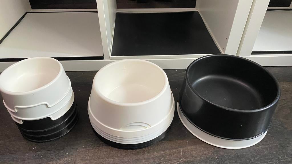 Set van 4 dienbladen Kallax IKEA dierentafelset 15 schalen, Ophalen, Gebruikt