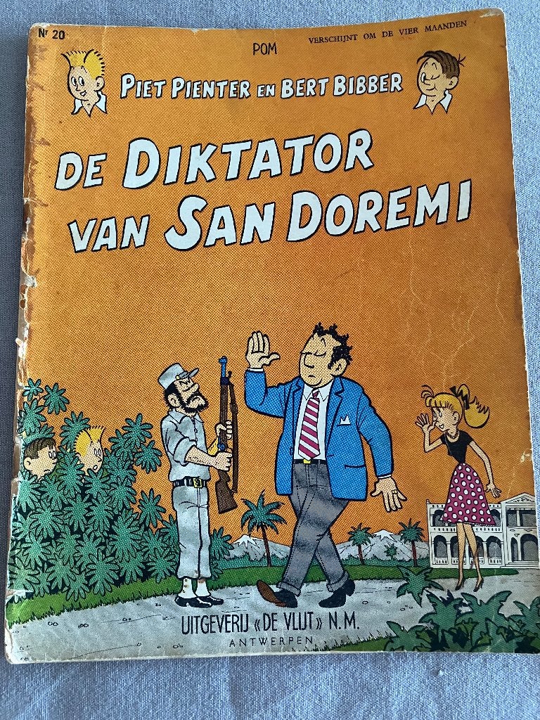 De diktator van San Doremi, Boeken, Stripverhalen, Eén stripboek, Ophalen, Gelezen