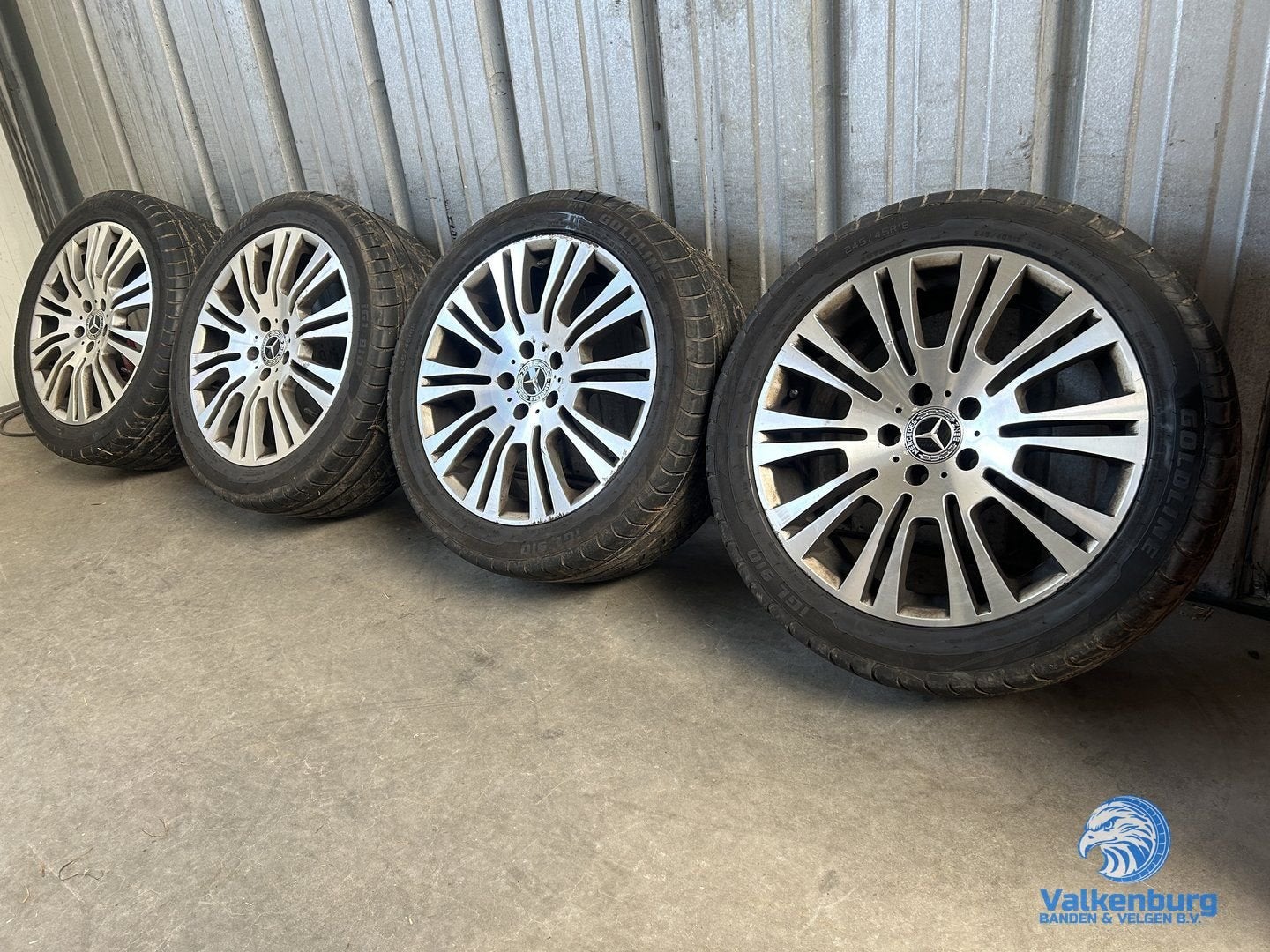 6.5mm! Mercedes Vito V-klasse W447 W639 TPMS 18 inch velgen, 18 inch, -, -, Banden en Velgen