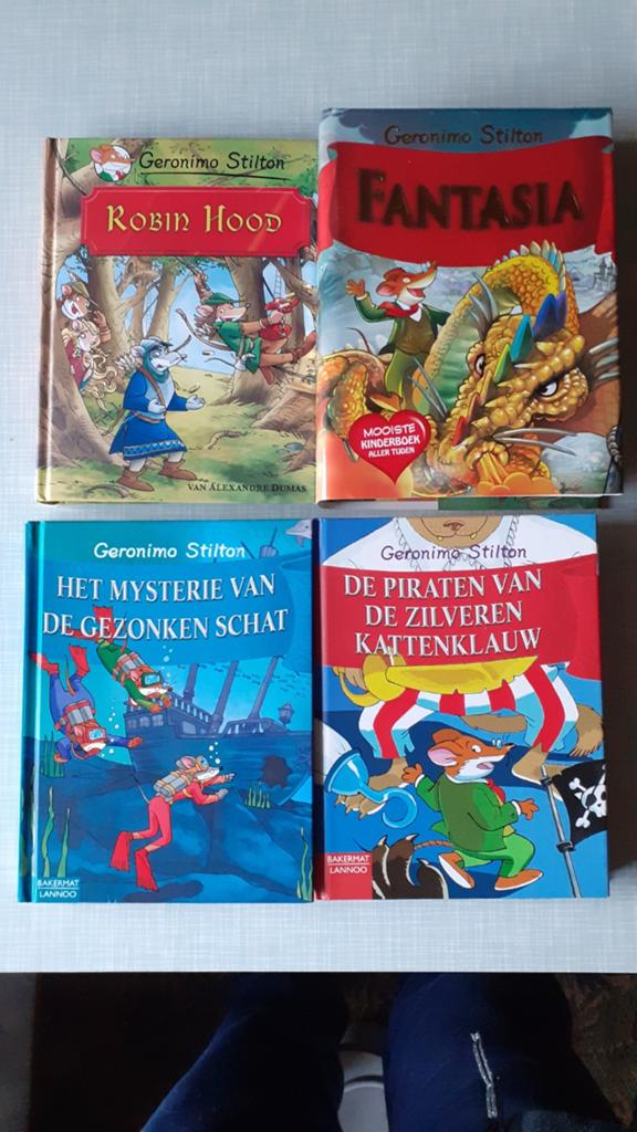 Geronimo stilton boeken., Ophalen, Gelezen