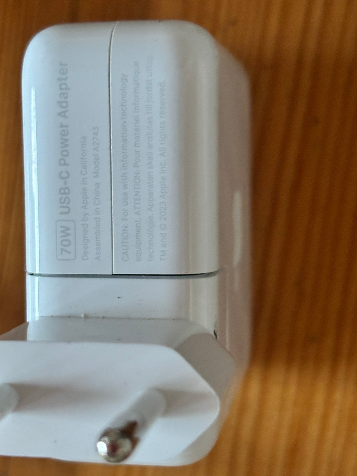 Lader plus kabel mackbook apple, Ophalen of Verzenden, Zo goed als nieuw, Apple