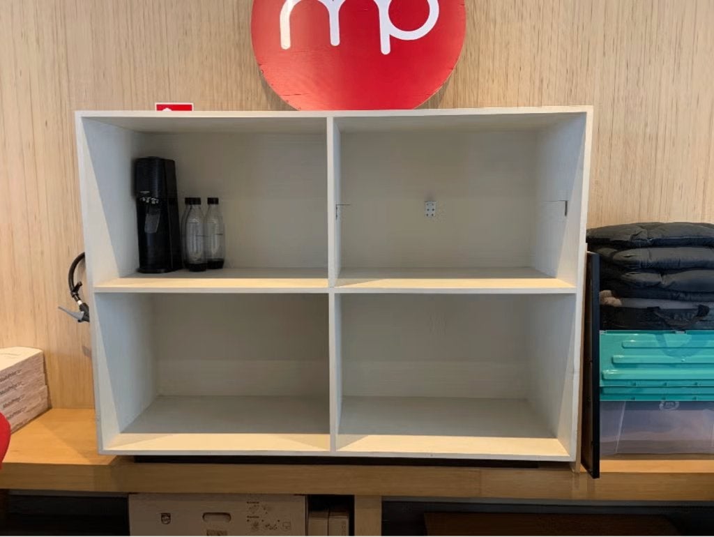 Grote witte kast, Huis en Inrichting, Kasten | Boekenkasten, Ophalen, Gebruikt, 100 tot 150 cm, 150 tot 200 cm