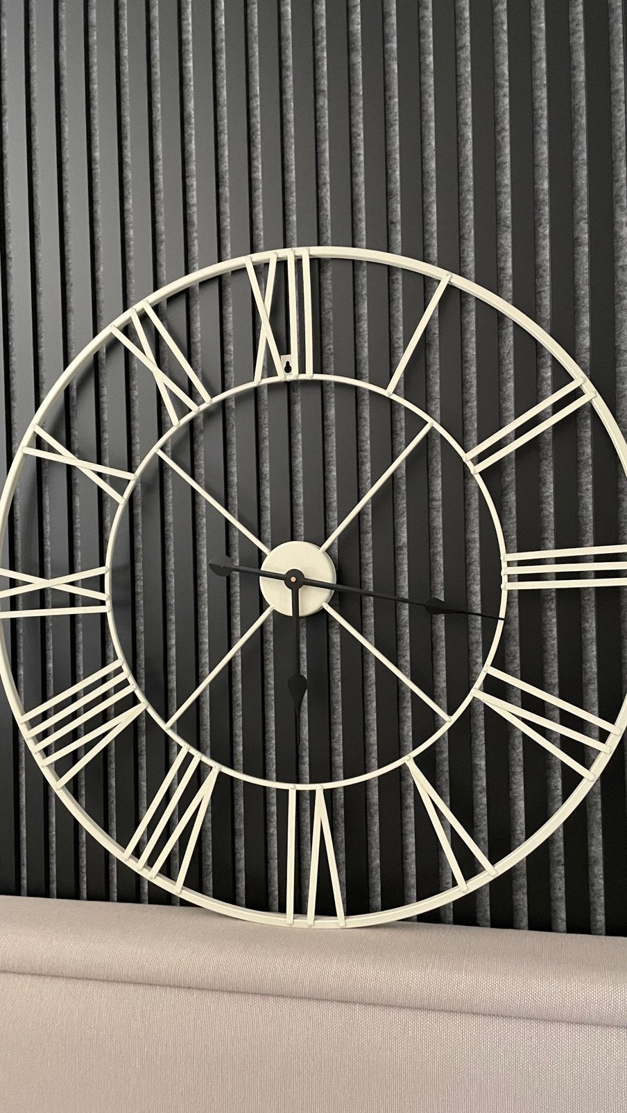 Design wandklok, Maison & Meubles, Accessoires pour la Maison | Horloges, Enlèvement, Comme neuf, Horloge murale