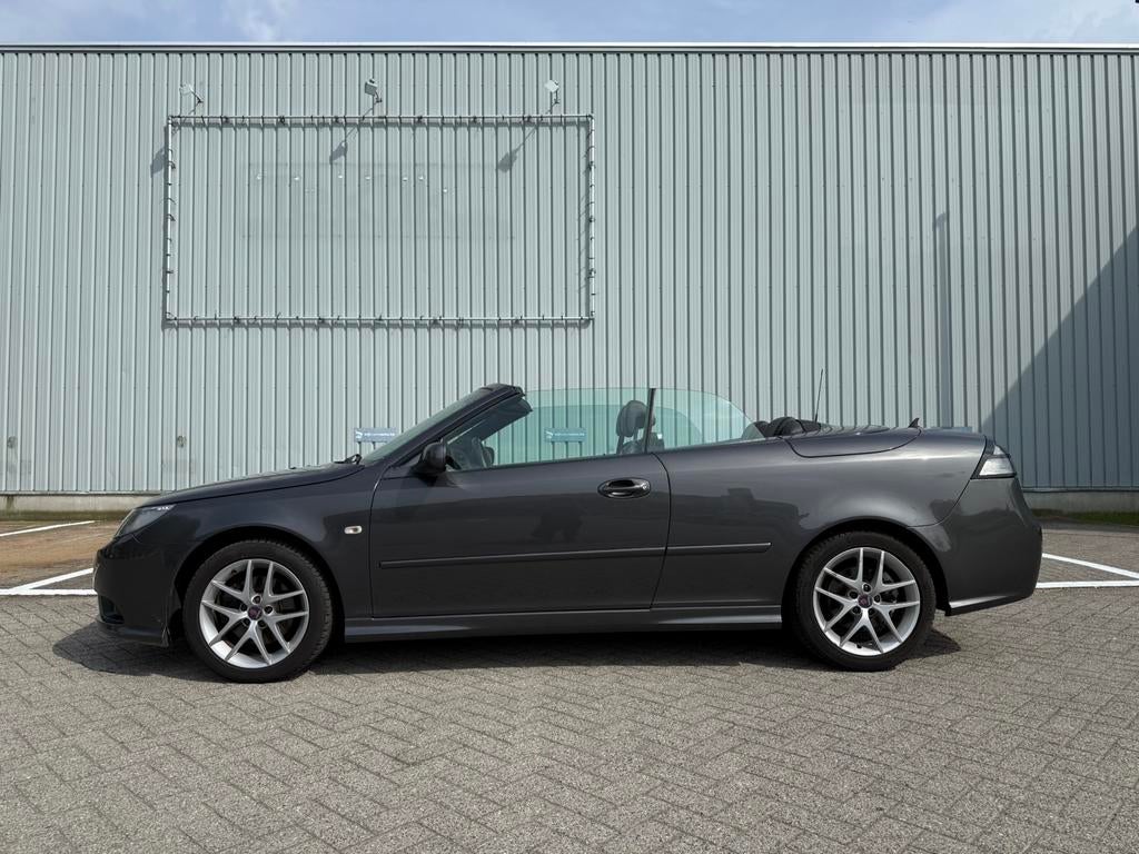 Saab 9-3 Cabriolet 1.9TTiD Vector Euro 5, Autos, Saab, Cuir, Achat, Entreprise, Cabriolet