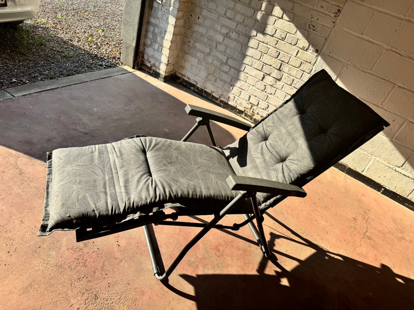 Chaise longue de jardin, Tuin en Terras, Ligbedden, Ophalen, Zo goed als nieuw