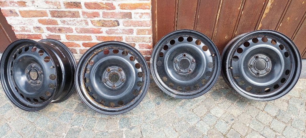 ORIGINELE GM Opel velg stalen velg 16 inch 5-gaats  ET 37, 4 Saisons, 16 pouces, Véhicule de tourisme, 205 mm
