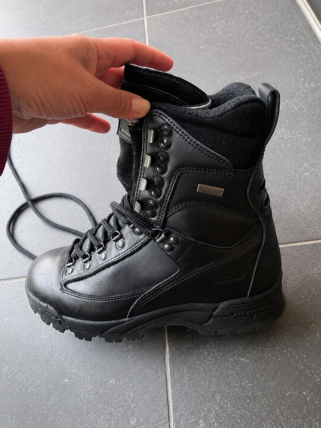 Bottes de police Starforce, pointure 38, Kleding | Dames, Schoenen, Gedragen, Lage of Enkellaarzen, Zwart, Ophalen