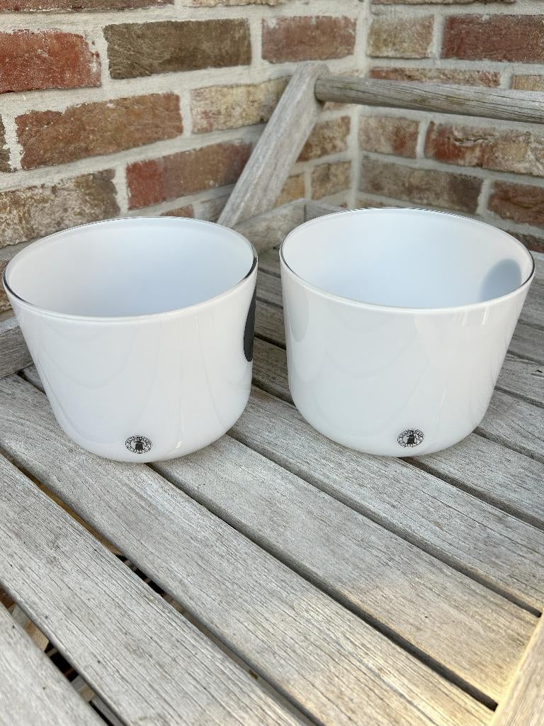 NIEUWE BLOEMPOTTEN IKEA HANDMADE, Tuin en Terras, Overige materialen, Rond, Ophalen of Verzenden, Binnen