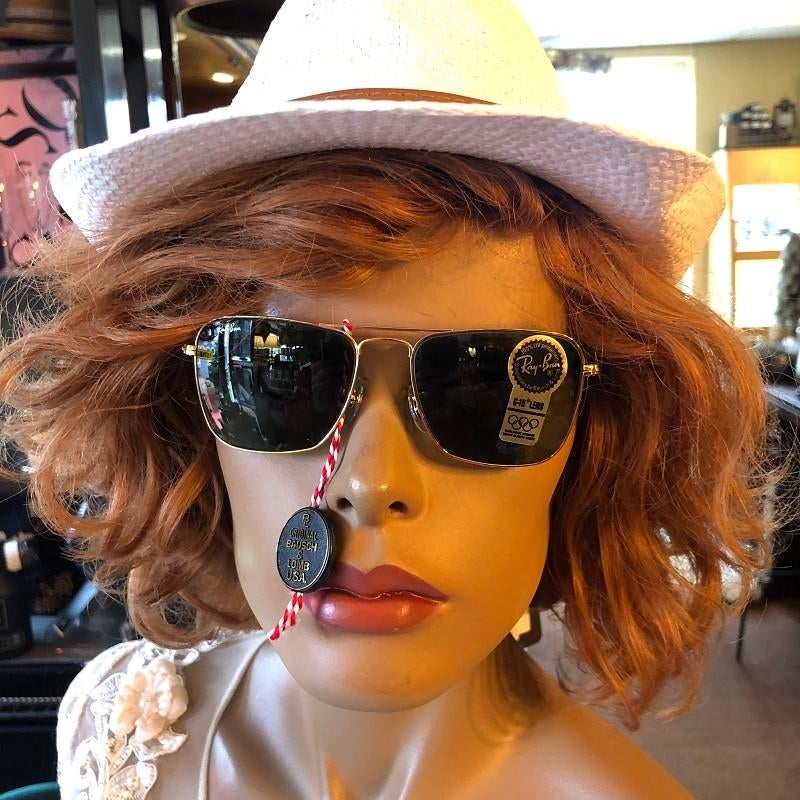 NIEUWE Vintage Ray-Ban zonnebril Ray-Ban Caravan Arista 52, Enlèvement ou Envoi, Neuf, Lunettes de soleil, Ray-Ban