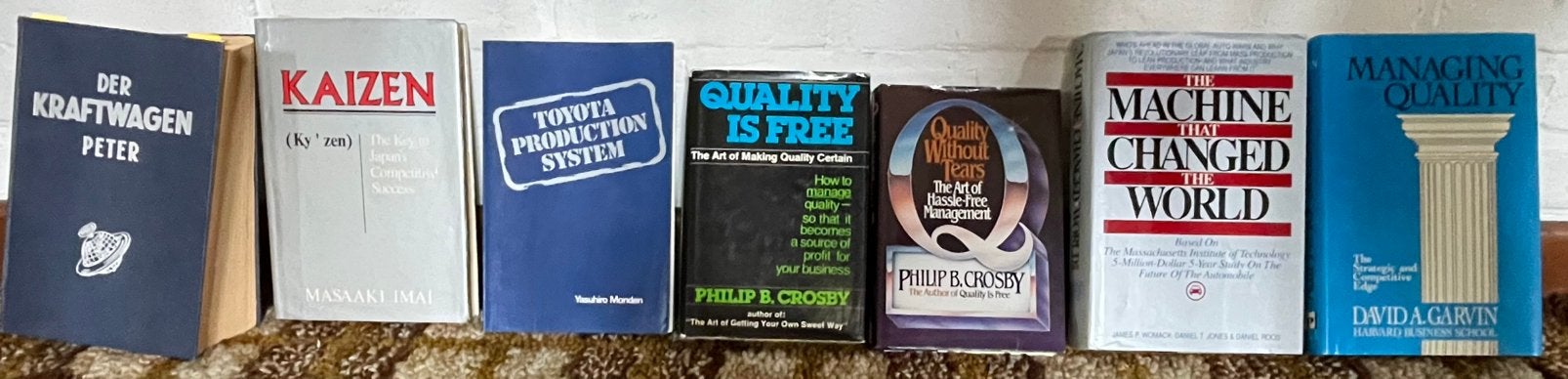 Books on Quality Management in car industry, Livres, Autos | Livres, Enlèvement ou Envoi, Utilisé, Général, Diverse auteurs