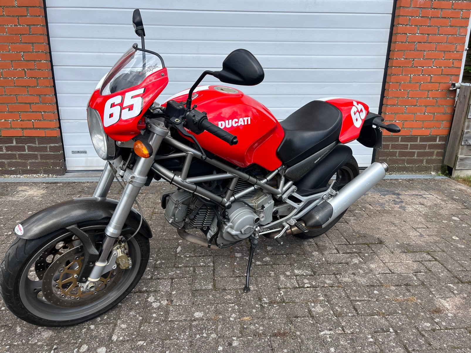 Ducati Monster 620 ie capirossi gekeurd voor verkoop, Motoren, 2 cilinders, Motorrijbewijs A, Particulier, Meer dan 35 kW