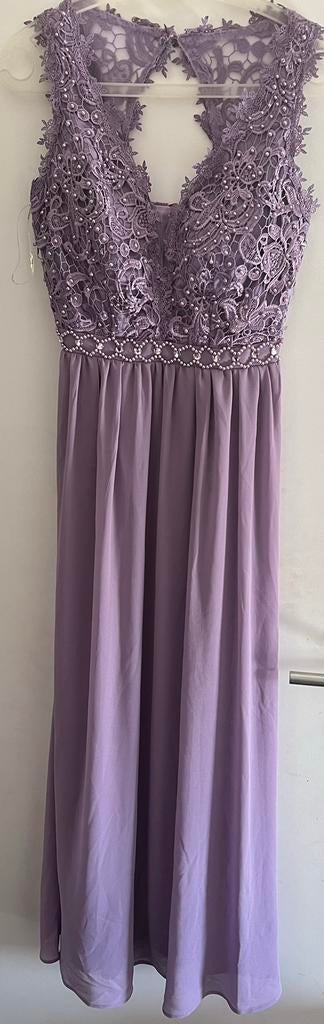 robe de cérémonie/soirée couleur IRIS taille M, Kleding | Dames, Gelegenheidskleding, Nieuw, Ophalen of Verzenden