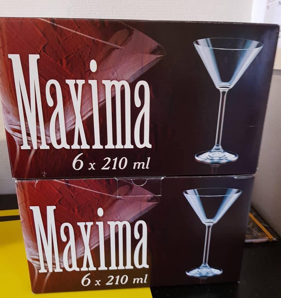 12 stuks Martini glazen, Verzamelen, Glas en Drinkglazen, Ophalen of Verzenden, Nieuw, Overige typen