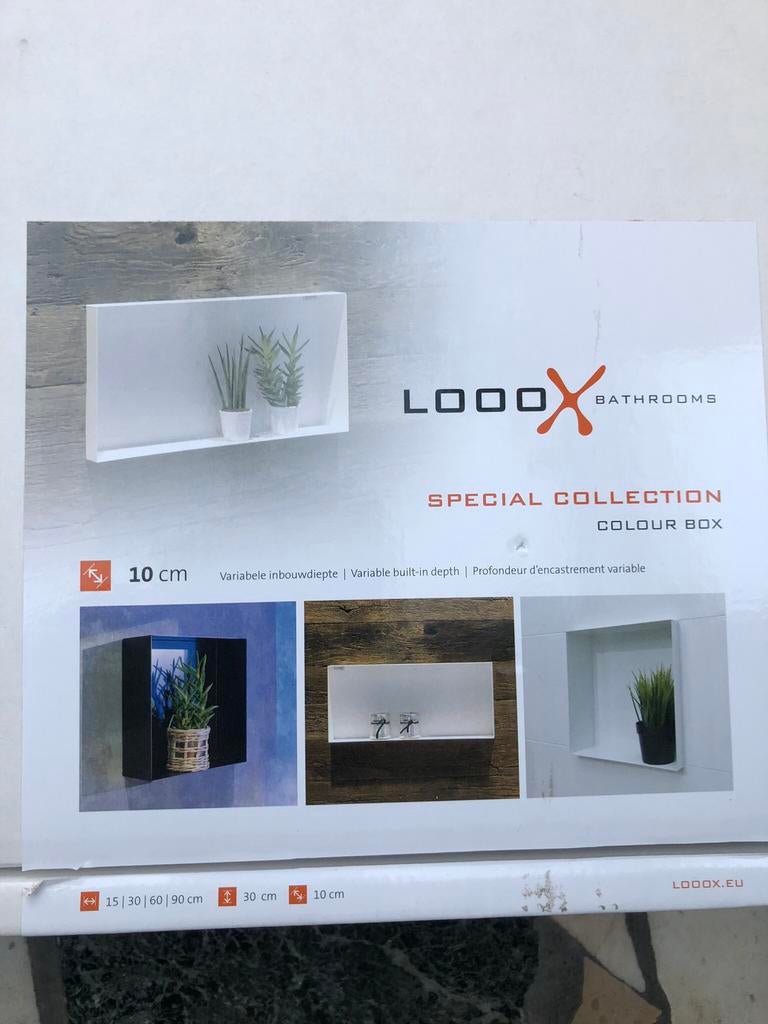 Nieuwe Looox box inbouwnis. 90/30, Ophalen, Nieuw