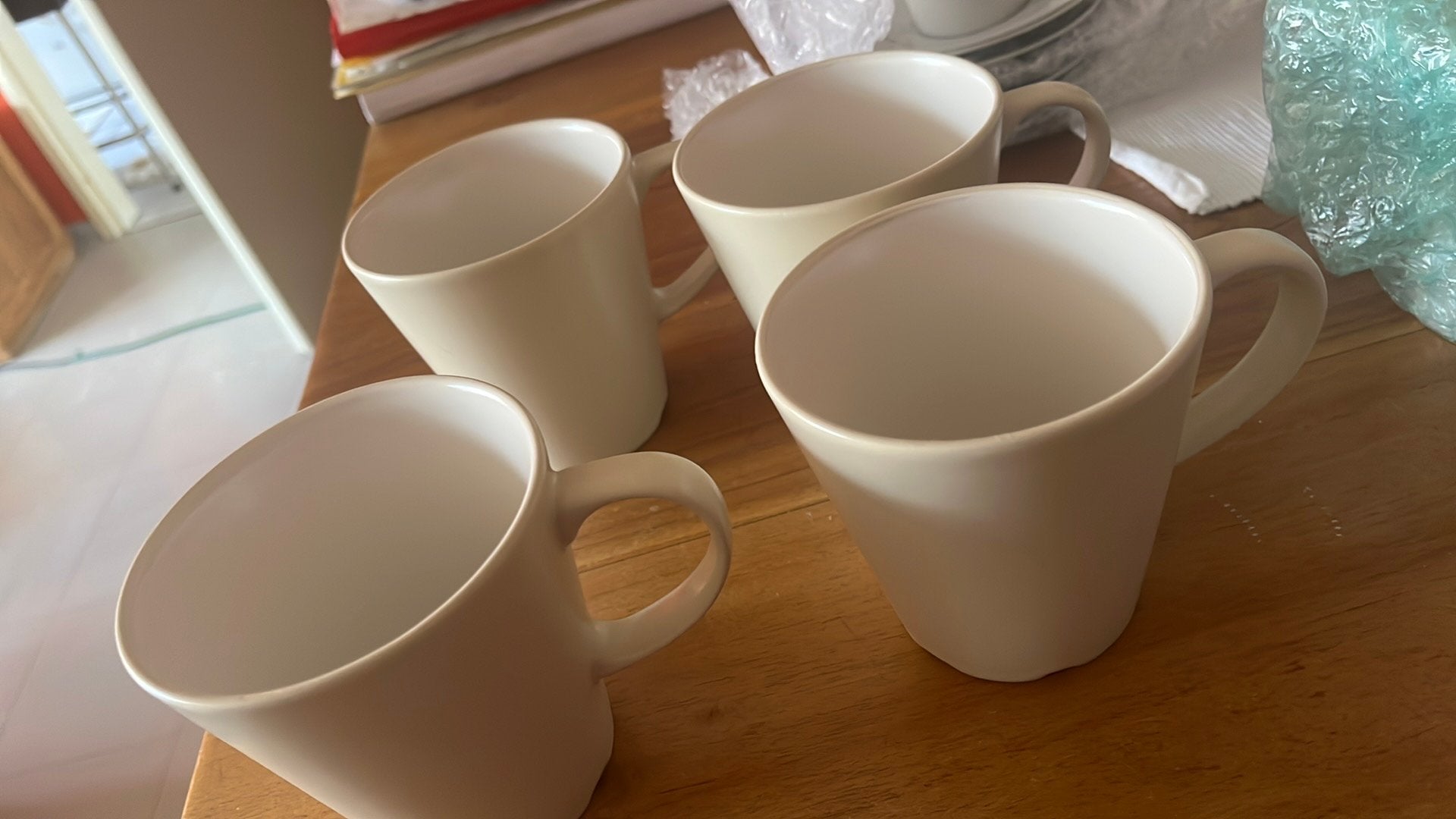 4 mokken, IKEA, Ophalen of Verzenden, Zo goed als nieuw, IKEA