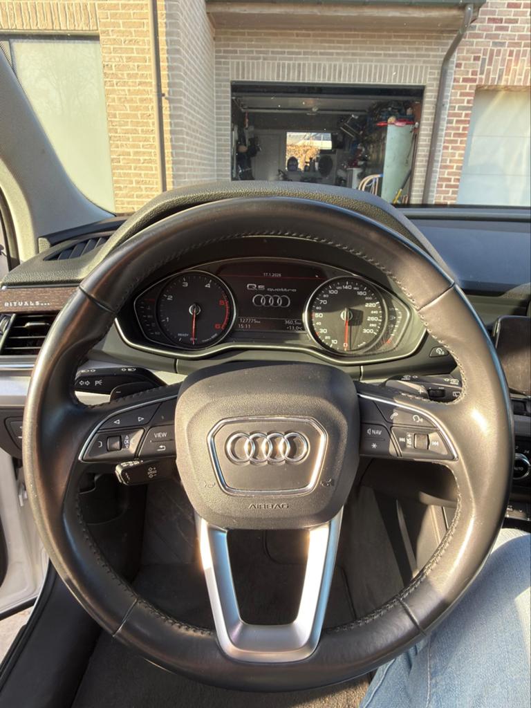 Audi q5, Automaat, Stof, Q5, Wit