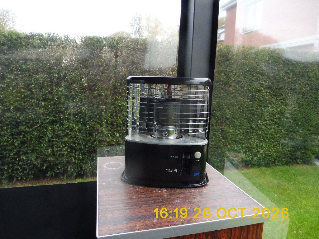 Petroleumkachel, Ophalen, Zo goed als nieuw