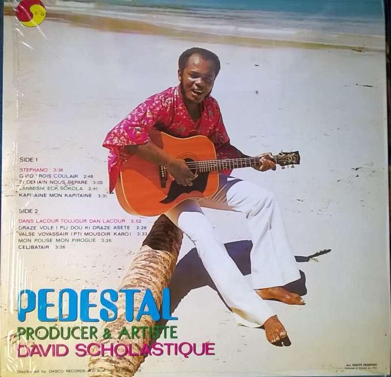 LP David Scholastique – Pedestal, Compilation, Enlèvement ou Envoi, Comme neuf, 12 pouces