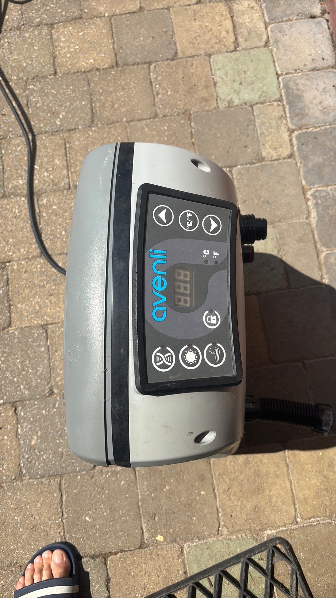 Jacuzzi avenli 17286EUV41, Ophalen, Zo goed als nieuw, Afdekzeil, Opblaasbaar