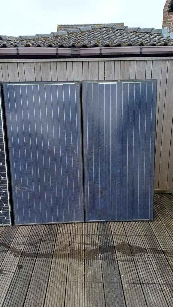 20 panneaux solaires de 160 Wp de Photovoltech (marque belge, Enlèvement, Utilisé, Panneau, 100 à 200 watts-crêtes