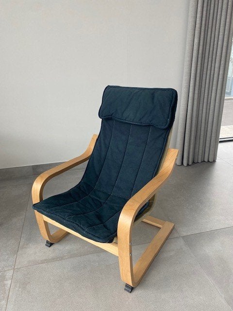 kinderzetel - IKEA POAENG - nieuwprijs 40 eur, Huis en Inrichting, Ophalen, Minder dan 50 cm, Gebruikt, Minder dan 75 cm