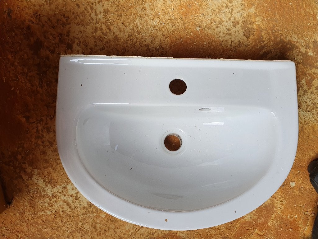 Ideal standard lavabo, Ophalen of Verzenden, Zo goed als nieuw, Wastafel
