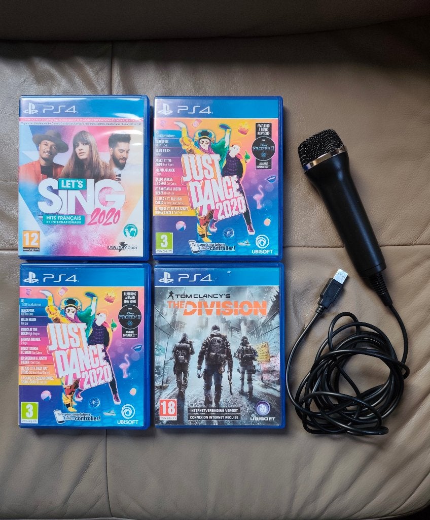 Lot 4 jeux PS4 + micro, Games en Spelcomputers, Games | Sony PlayStation 4, Ophalen of Verzenden