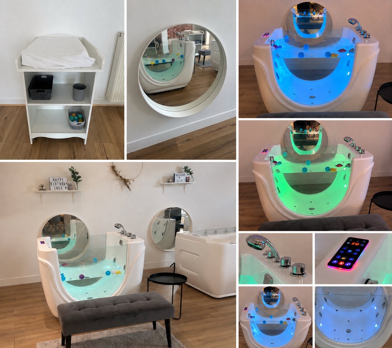 Complete Babyspa set – direct klaar om te starten, Enlèvement, Comme neuf