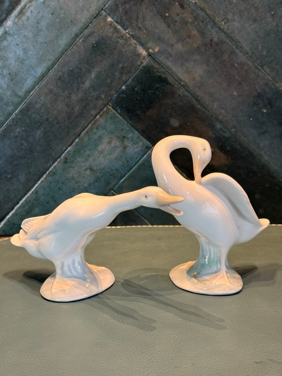 Koppel zwanen Lladro, Verzamelen, Ophalen, Zo goed als nieuw