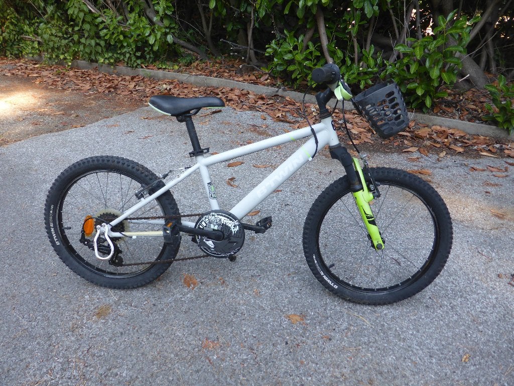 bmx Btwin in goede rijdende staat, wielen 20 inch, Ophalen, Gebruikt, B,twin