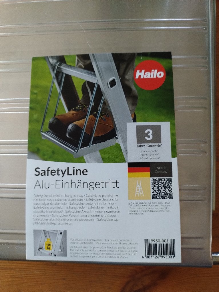 INHANGTREDE, Ophalen, Nieuw, Trap, Minder dan 2 meter