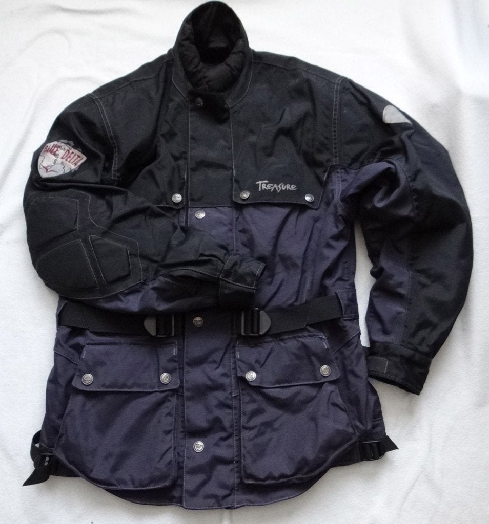 moto vest blue delta, Motos, Enlèvement ou Envoi, Seconde main, Manteau | tissu, Blue delta