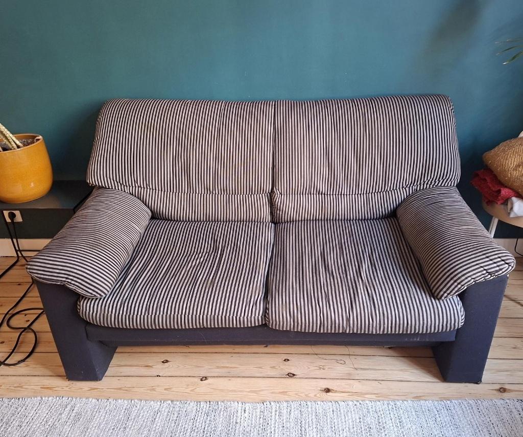Canapé à donner, Maison & Meubles, 75 à 100 cm, Enlèvement, Utilisé, Deux personnes