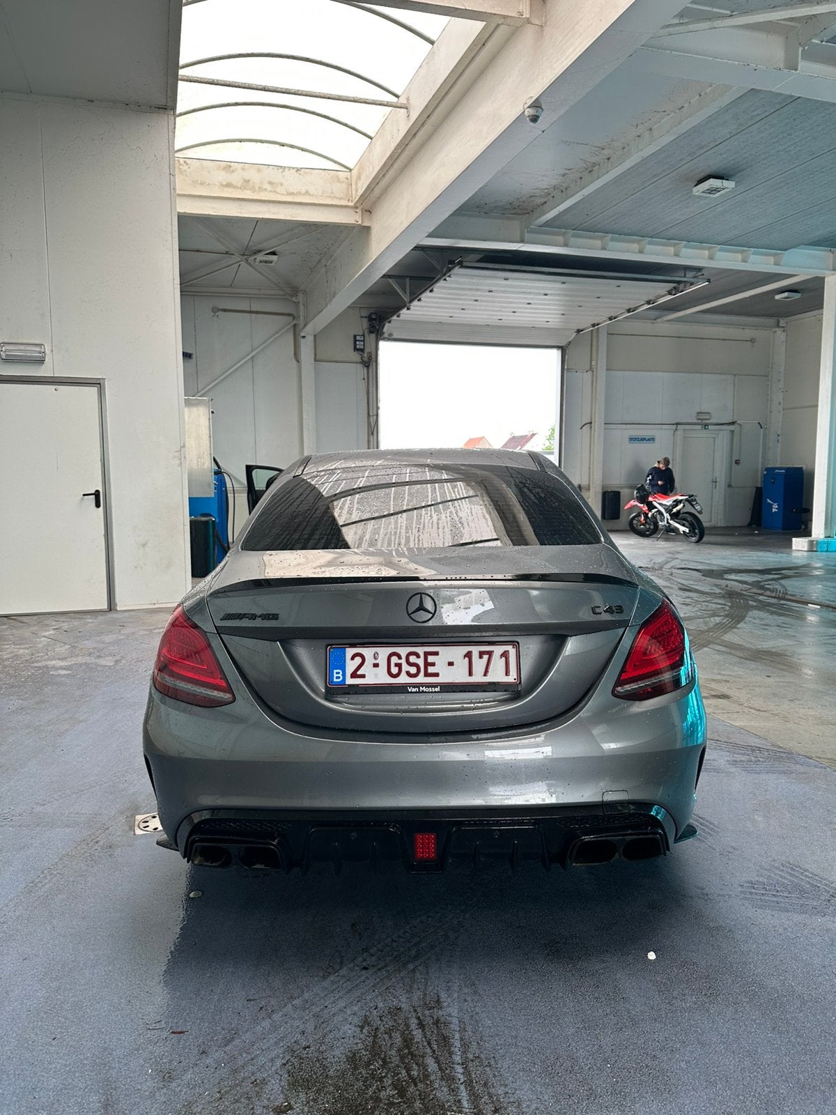 Mercedes c-klasse 9gear, Ophalen