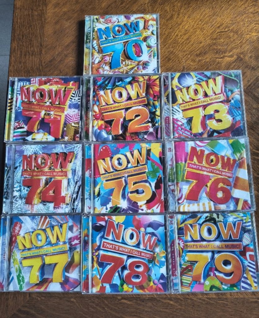 Now that's what i call music 10 x 2 cd's vol.70-79, CD & DVD, Enlèvement ou Envoi, Comme neuf, Compilation, Pop