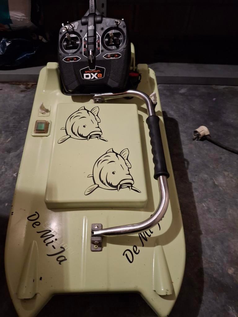 Voerboot met dieptemeter, Enlèvement