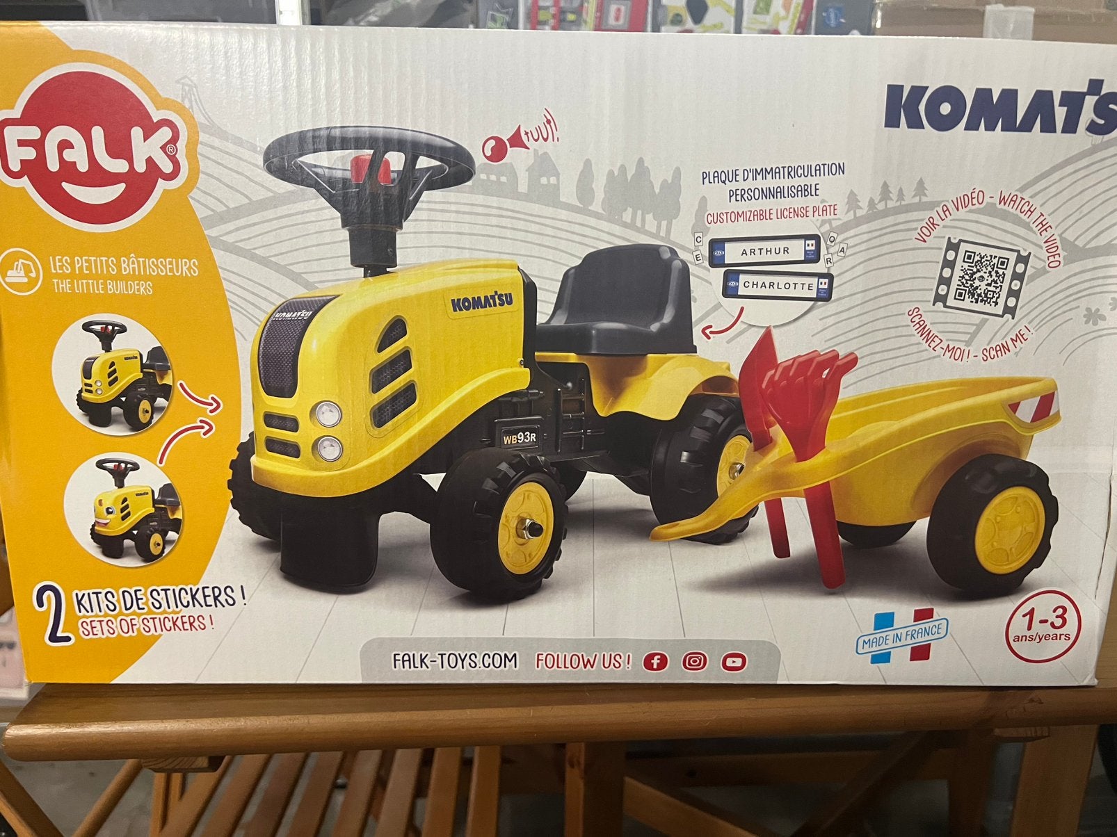 Tracteur pour enfants, Enlèvement ou Envoi, Neuf, Autres types