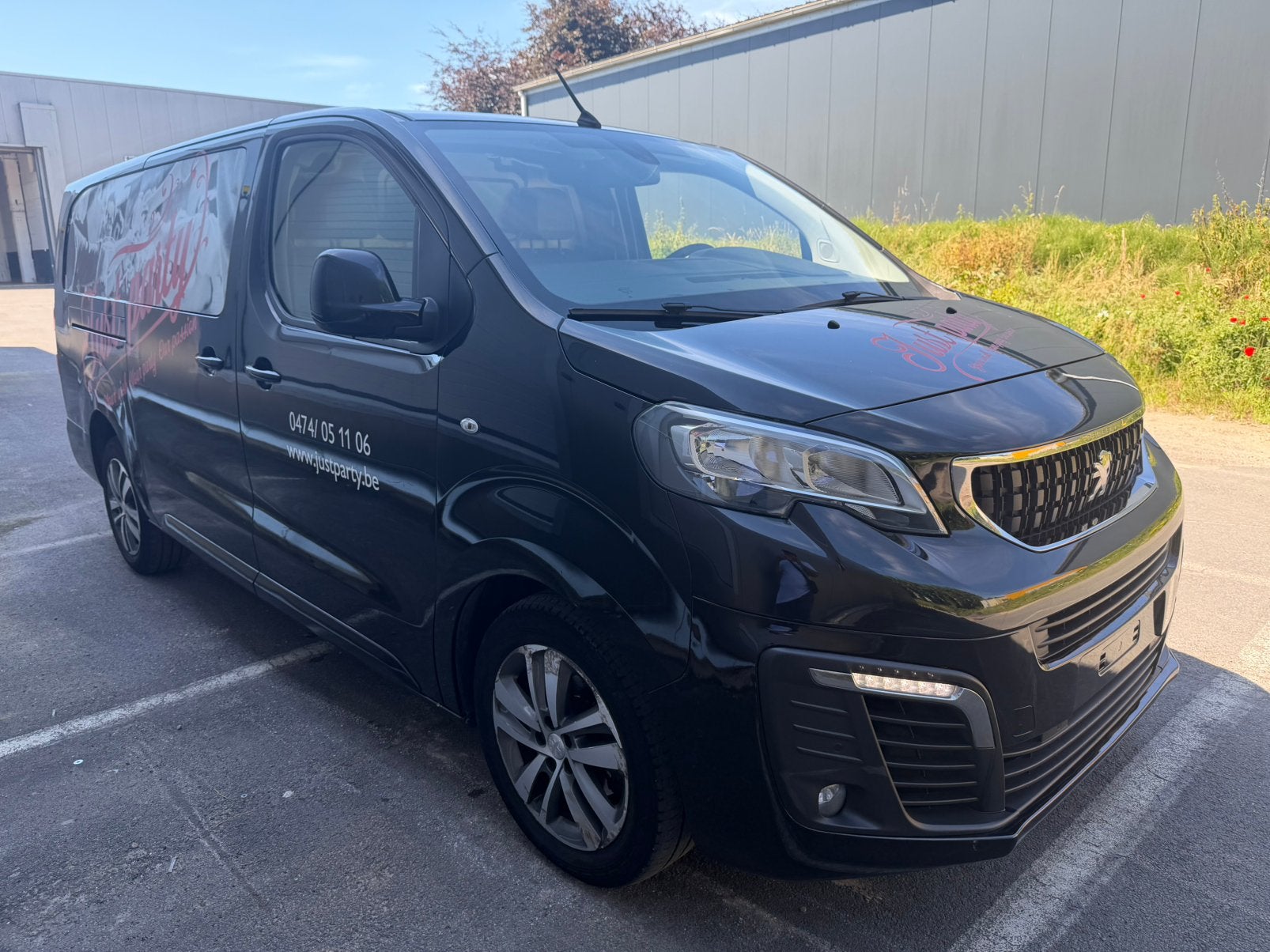 Peugeot expert L3 - 2019, Auto's, Peugeot, Particulier, Expert Combi, Achteruitrijcamera, Diesel, Euro 6, Automaat, Zwart, Ophalen