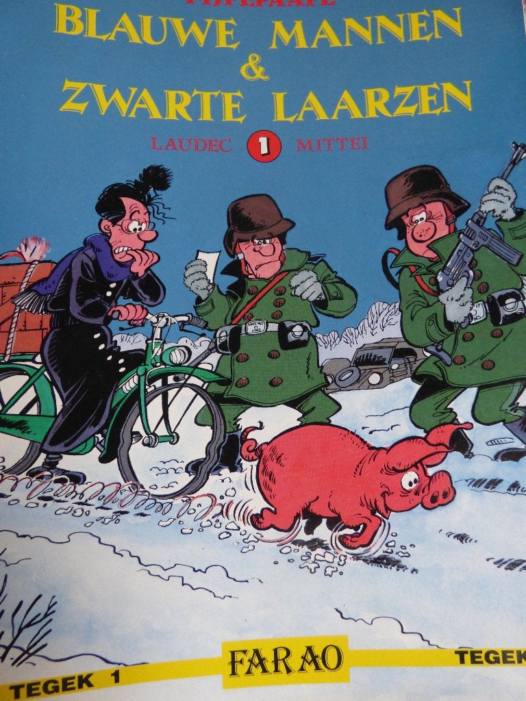blauwe mannen & zwarte laarzen, Ophalen of Verzenden