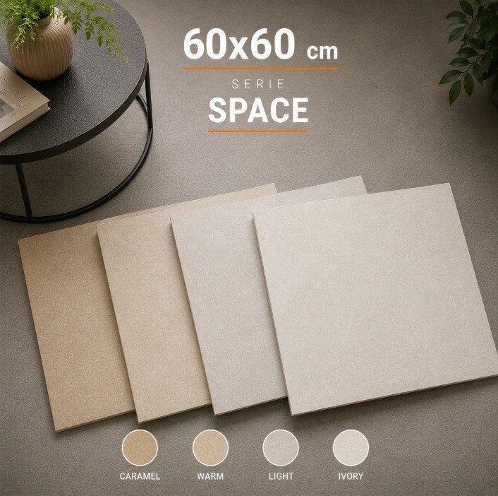 Flaminia space 4 warme kleuren 60x60 cm gerectificeerd, Maison & Meubles, Cuisine | Cuisines complètes, Neuf, Autres couleurs