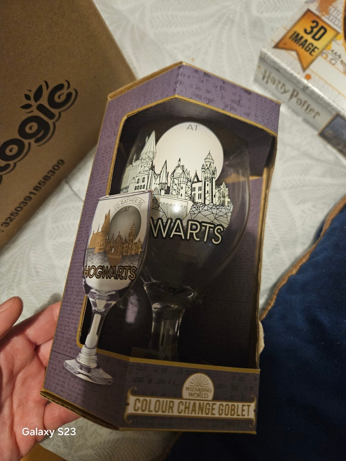 le Harry Potter  verre qui change de couleur, Enlèvement ou Envoi, Neuf