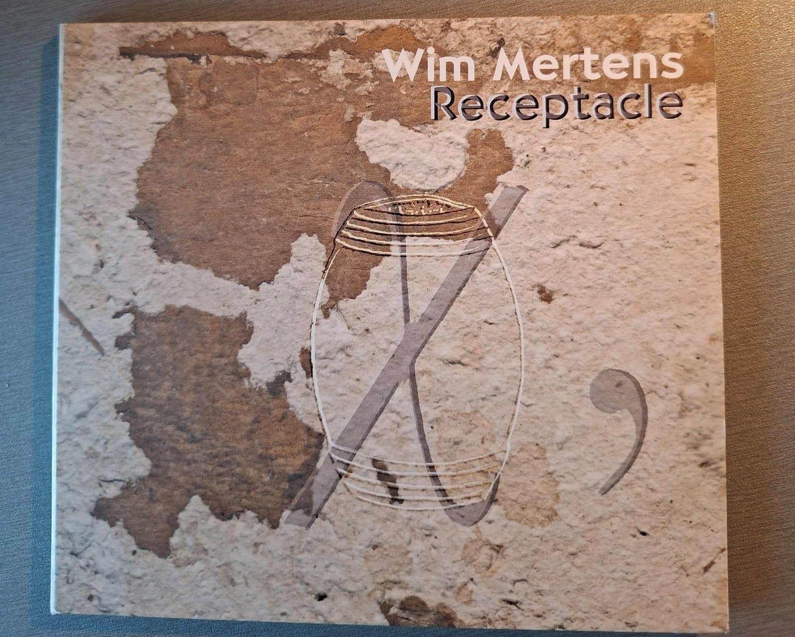 Cd. Wim Mertens.  Receptacle (Digipack)., Cd's en Dvd's, Ophalen of Verzenden