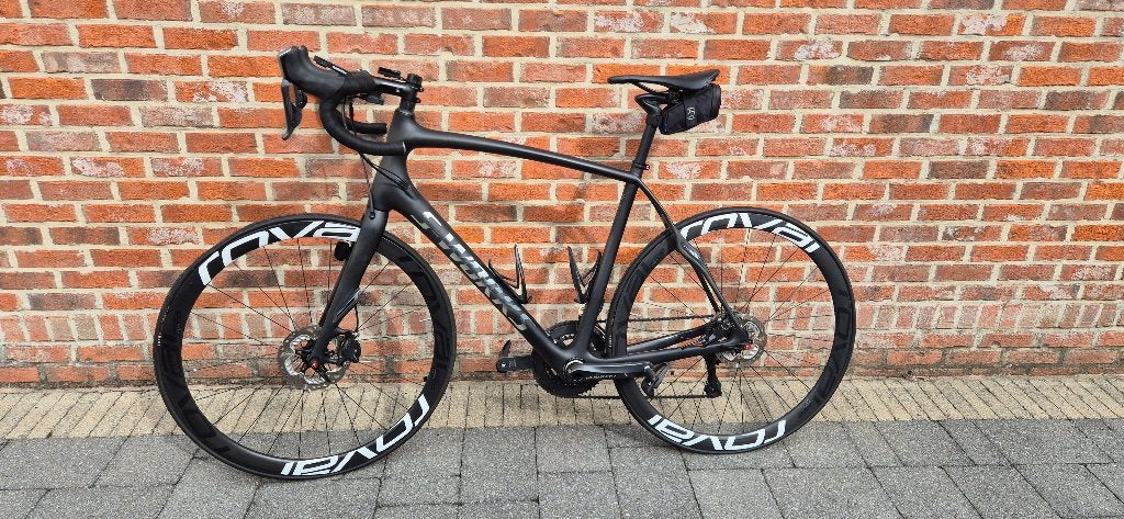 Koersfiets, Fietsen en Brommers, Carbon, Heren, Zo goed als nieuw, 57 tot 61 cm