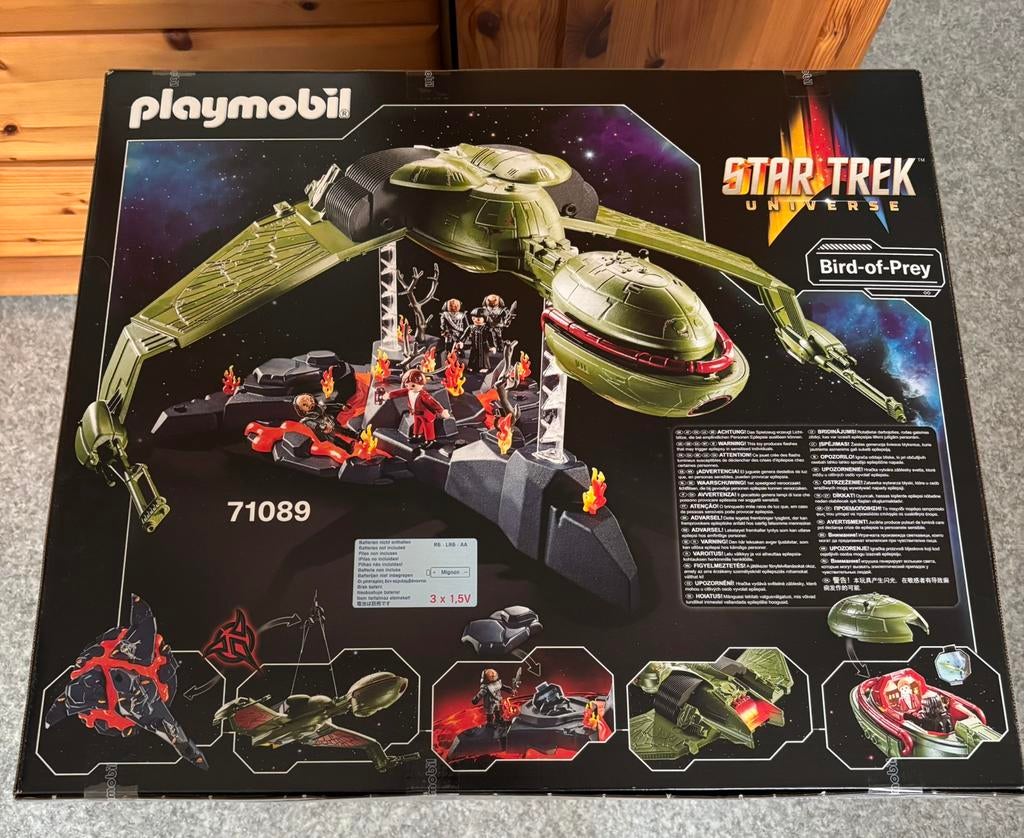 Bird of Prey Star Trek Playmobil, Ophalen, Nieuw, Complete set
